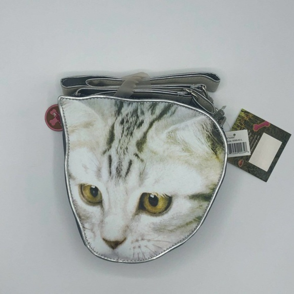 FuzzyNation Kitty‎ Storage Shoulder Handbag Purse